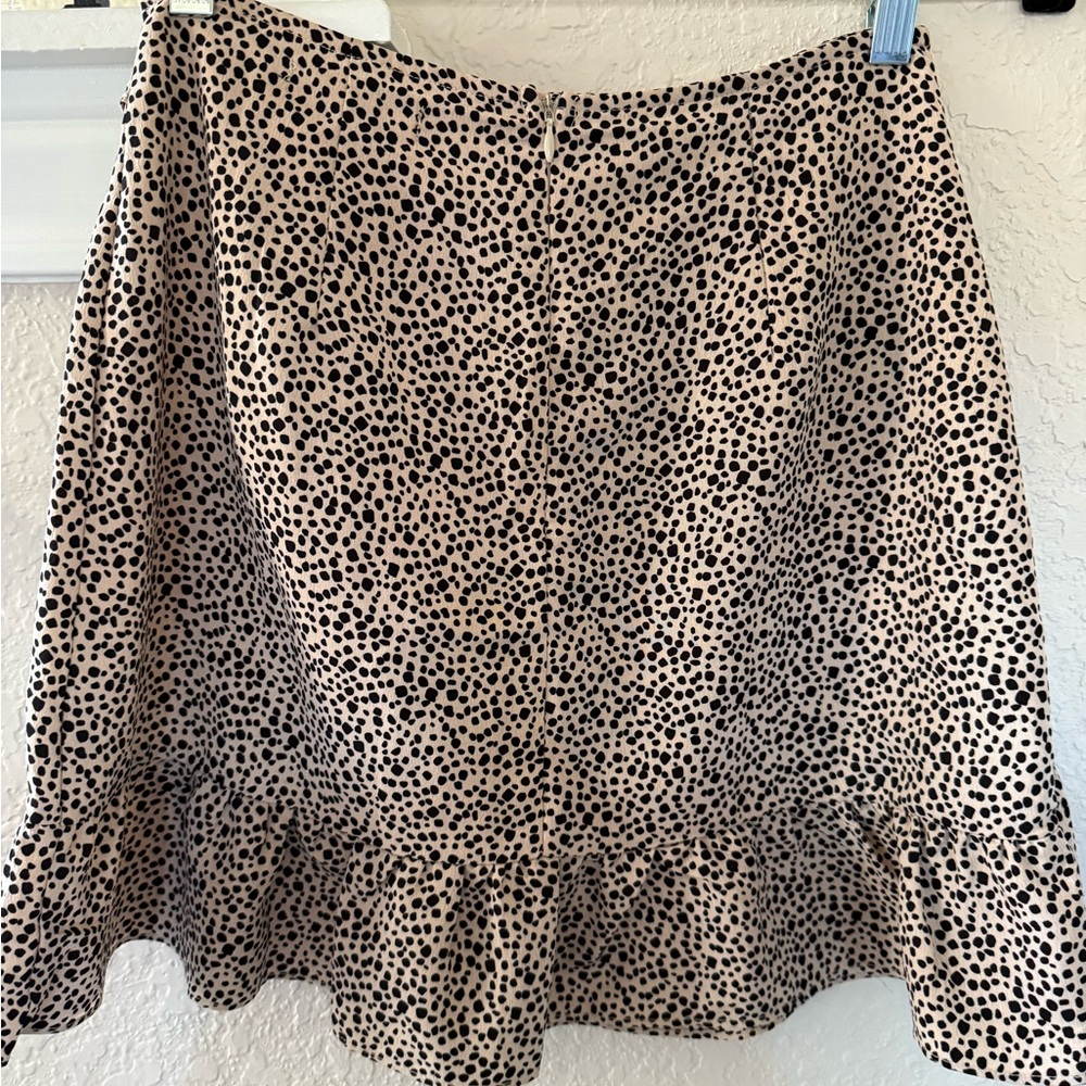 Leopard Wrap Skirt - Picture 3 of 5